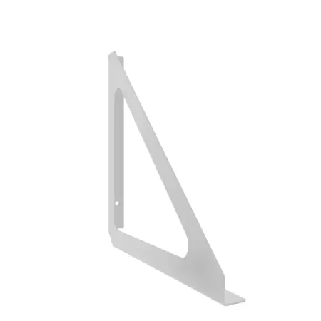 Кронштейн для полки Бруклин 1.5x18.5 см нагрузка до 15 кг цвет белый 2 шт настенные полки jyps