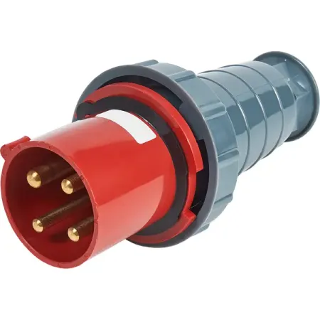 Вилка ССИ-034 380-415 В цвет красный