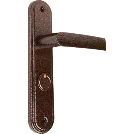 Ручка дверная входная на планке д/ЗВ9 902 НР0501 медный антик