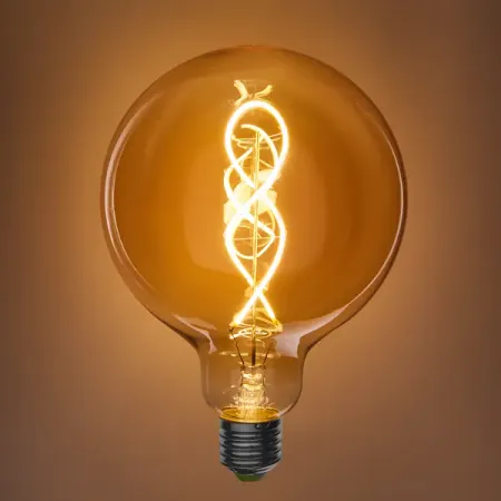 Лампа светодиодная Онлайт G125-4-230-2.7K-E27 E27 220-240 В 4 Вт шар 300 Лм теплый белый свет светодиодная подставка для хру ного шара