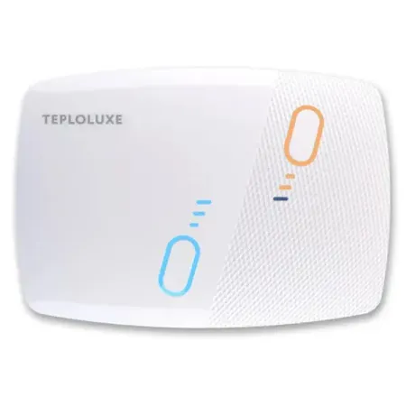Терморегулятор для теплого пола Теплолюкс электронный программируемый цвет белый