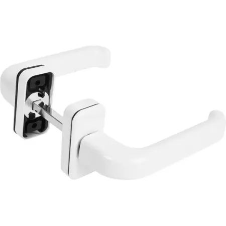 Дверные ручки Elementis 31.5/PZ/8 с запиранием комплект цвет белый ручка дверная на розетке зенит зщ2 07 белый