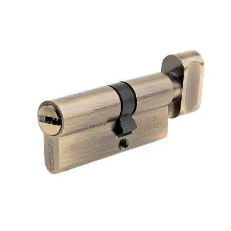 Цилиндр для замка с ключом 30x40 мм цвет бронза цилиндр замка боковой двери для экскаватора komatsu 60 70 110 120 130 210 220 240 300