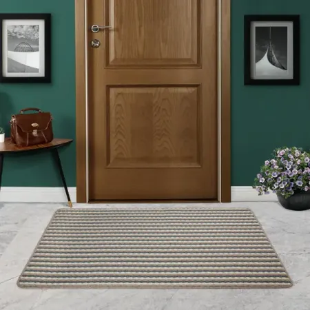 Коврик декоративный полипропилен Bendigo 50x80 см цвет бежевый