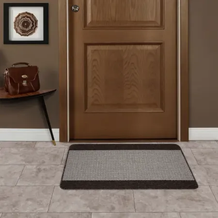 Коврик декоративный полипропилен Derby 50x80 см цвет коричневый