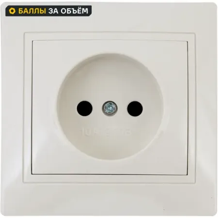 Розетка встраиваемая Tdm Electric Таймыр без заземления цвет бежевый 8x жгут проводов разъема катушки зажигания для ford 4 6l 5 4l 6 8l mustang cobra svt f150 f250 e150 lincoln mazda suzuki автозапчасти