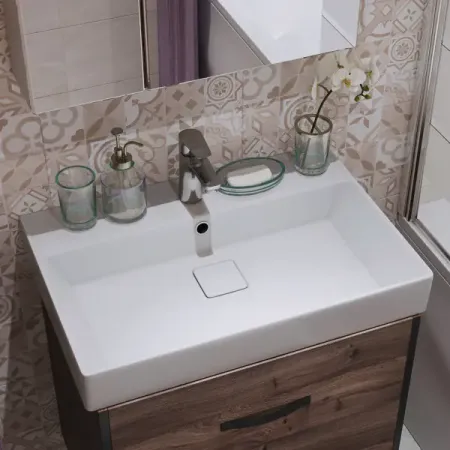 Плитка настенная Шахтинская Плитка Пазолини 25x40 см 1.4 м² глянцевая цвет бежевый геометрия