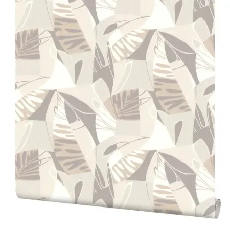 Обои флизелиновые Palitra Life Poezia бежевые 1.06 м PL71946-48