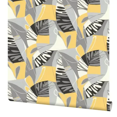 Обои флизелиновые Palitra Life Poezia желтые 1.06 м PL71946-43