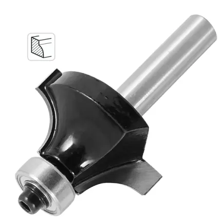 Фреза по дереву кромочная калевочная 1410307 31.8x17 мм хвостовик 8 мм фреза для дерева jgzui 8 мм