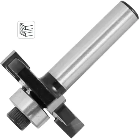 Фреза по дереву кромочная фальцевая 1410503 32x6 мм хвостовик 8 мм