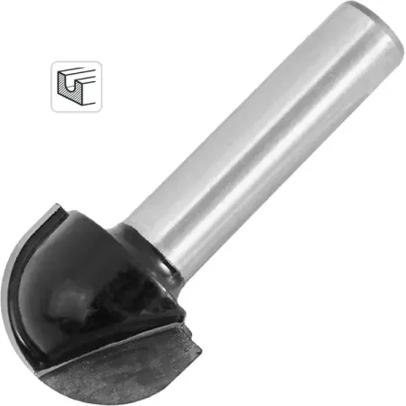 Фреза по дереву пазовая галтельная 1411302 19x13 мм хвостовик 8 мм