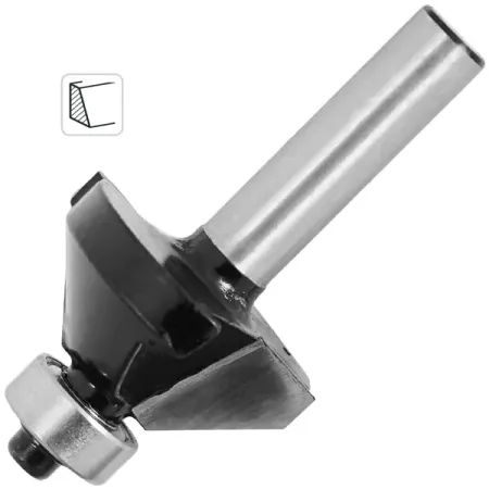 Фреза по дереву кромочная конусная 1410602 30.2x13 мм хвостовик 8 мм