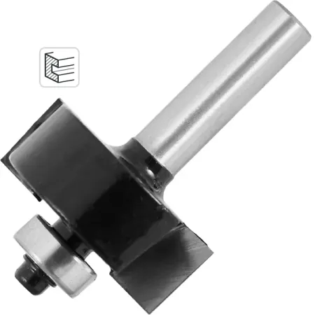 Фреза по дереву кромочная фальцевая 1410900 31.8x13 мм хвостовик 8 мм