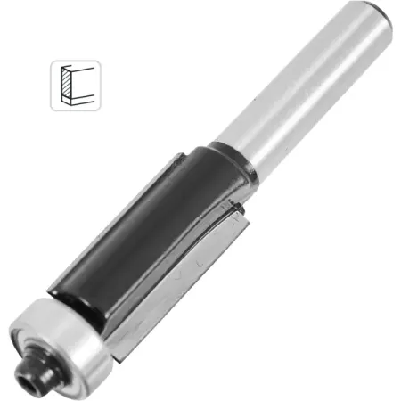 Фреза по дереву кромочная прямая 1410805 13x25 мм хвостовик 8 мм фреза jerray 3 175 мм из сплава вольфрама и кобальта