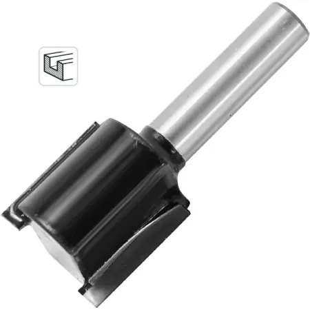 Фреза по дереву пазовая прямая 1411520 18x19 мм хвостовик 8 мм фреза jerray 3 175 мм из сплава вольфрама и кобальта