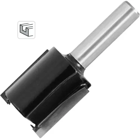 Фреза по дереву пазовая прямая 1411509 22x25.4 мм хвостовик 8 мм фреза по дереву jgzui 8 мм прямая концевая