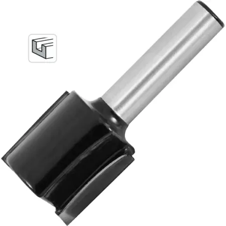 Фреза по дереву пазовая прямая 1411521 20x19 мм хвостовик 8 мм фреза по дереву jgzui 8 мм прямая концевая