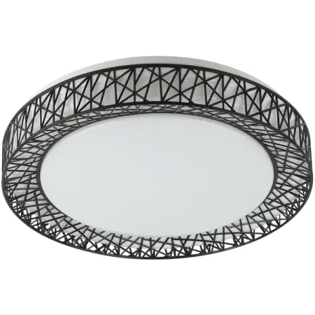 Светильник настенно-потолочный светодиодный Эра Savern 70 Вт с пультом управления 18 м² регулируемый белый свет цвет разноцветный