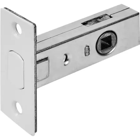 Защёлка межкомнатная 7-45 57x82x25 мм сталь цвет белый плюшевые магниты с животными для