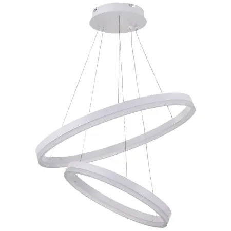 Люстра потолочная светодиодная Natali Kovaltseva нимб с пультом управления цвет белый lcfocus светодиодная потолочная лампа smd5730