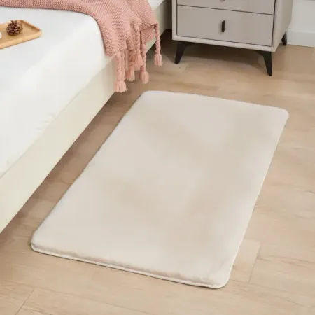Ковер полиэстер Bingo 60x110 см цвет кремовый ytengz keep off белый пушистый ковер