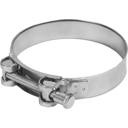 Хомут силовой оцинкованный 104-112 мм