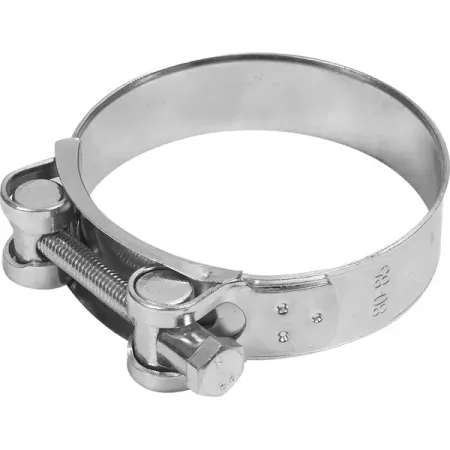 Хомут силовой оцинкованный 80-85 мм