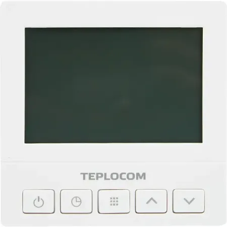 Термостат программируемый Teplocom TS-Prog-220/3A комнатный белый bingoelec умный термостат tuya
