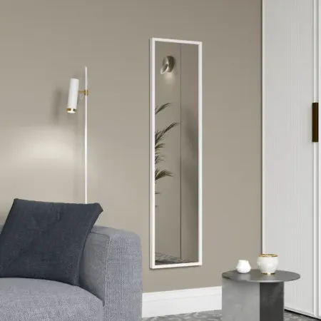 Зеркало декоративное Inspire Вега прямоугольное 30x120 см цвет белый