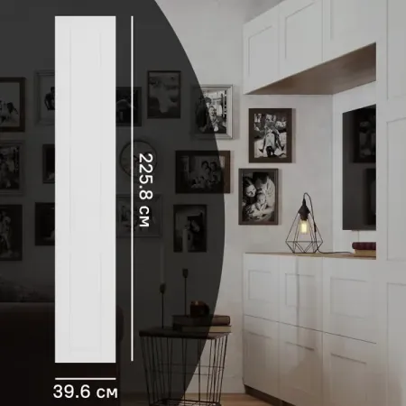 Дверь глухая для шкафа Лион Реймс 39.6x225.8x1.6 см ЛДСП цвет белый лариса феликсовна шитова 350 идиом и их происхождение или как невинность соблюсти и капитал приобрести