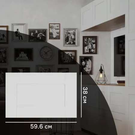 Дверь глухая для шкафа Лион Реймс 59.6x38x1.6 см ЛДСП цвет белый лариса феликсовна шитова 350 идиом и их происхождение или как невинность соблюсти и капитал приобрести