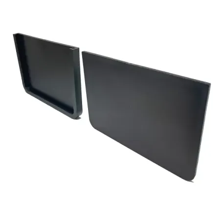 Заглушка торцевая 70x7.3x103.8 мм цвет черный