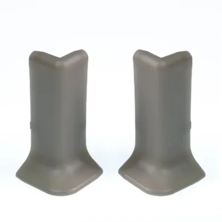 Угол для плинтуса внешний «Серебро», высота 60 мм, 2 шт. электрическая шлифовальная машина xmsj внешний внутренний угол 220в 450вт