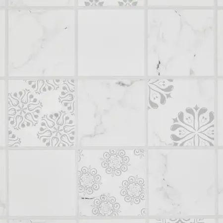 Листовая панель ПВХ Бьянка серый 960x480x3 мм 0.47 м²