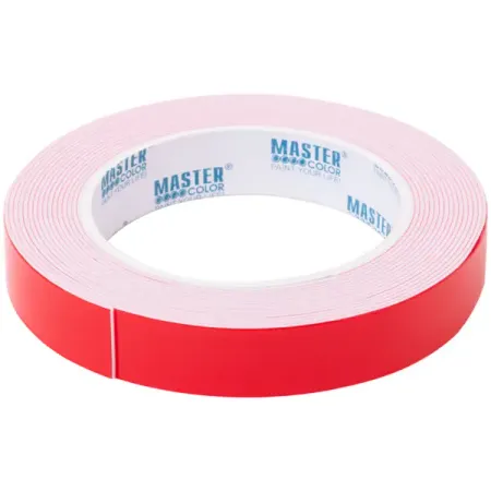 Лента клейкая двусторонняя для внутренних работ 19 мм x 5 м yx tf10m коричневая термостойкая клейкая лента 300 градусов