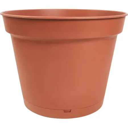 Горшок цветочный Homver Mint ø380 h28.6 см v20 л пластик терракотовый