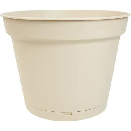 Горшок цветочный Homver Mint ø380 h28.6 см v20 л пластик светло-бежевый 5 в 1 бытовой горшок тестер почвы детектор ph измеритель кислотности измеритель освещенности температура гигрометр измеритель влажности