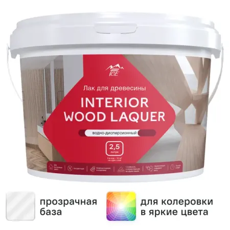 Лак для мебели акриловый Parade Interior Wood Laquer цвет прозрачный матовый 2.5 л прозрачный акриловый купол для камеры owlcat 109x56 2