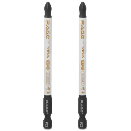 Бита магнитная Rage 554137 PZ2x100 мм, 2 шт.