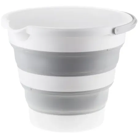 Ведро складное круглое Idea Флекс 10 л полипропилен цвет серый картина по номерам серый волк 16 5х13см art idea