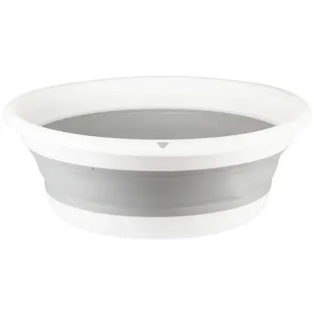 Таз складной круглый Idea Флекс 10 л полипропилен цвет серый