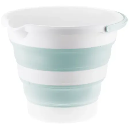 Ведро складное круглое Idea Флекс 10 л полипропилен цвет тиффани антонио дамасио странный порядок вещей