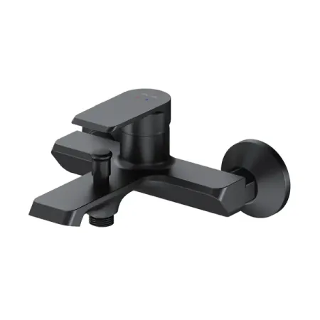 Смеситель для ванны AM.PM Flash однорычажный цвет черный 10 шт рычажный переключатель 4 контакта