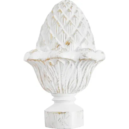 Наконечник Орех Inspire алюминий цвет белый классик D20 мм