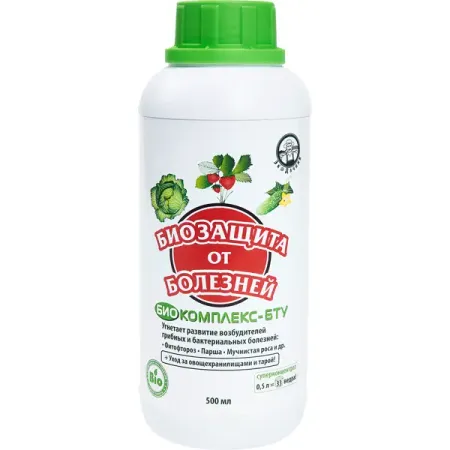 Удобрение органическое от болезней био комплекс бту 500 мл