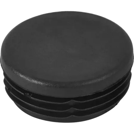 Заглушка универсальная ø42 мм полипропилен черный, 4 шт.