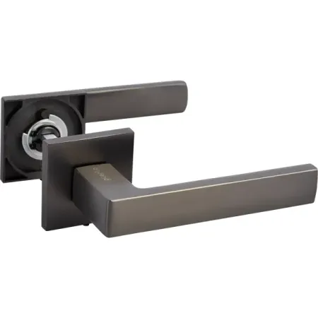 Дверные ручки Puerto Куббаито без запирания цвет матовый графит дверные ручки для tesla model 3 y juniper антифриз наклейки на ручку накладка морозостойкая дверная ручка из абс пластика 4 шт 2017 2023