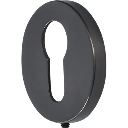 Накладка на цилиндр Puerto Slim ET AL 06 MBN 45x45 мм цвет матовый черный никель 2 шт.