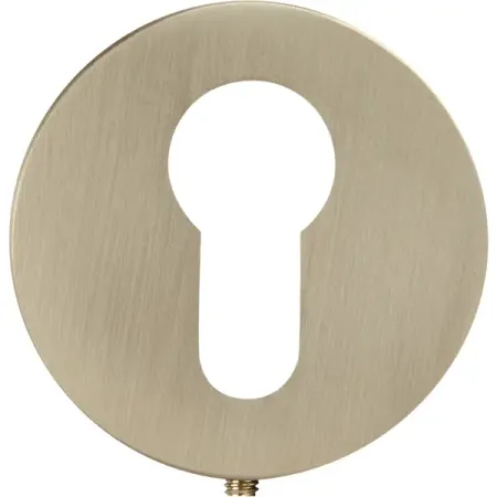 Накладка на цилиндр Puerto Slim ET AL 06 MSN 45x45 мм цвет супер матовый никель 2 шт.